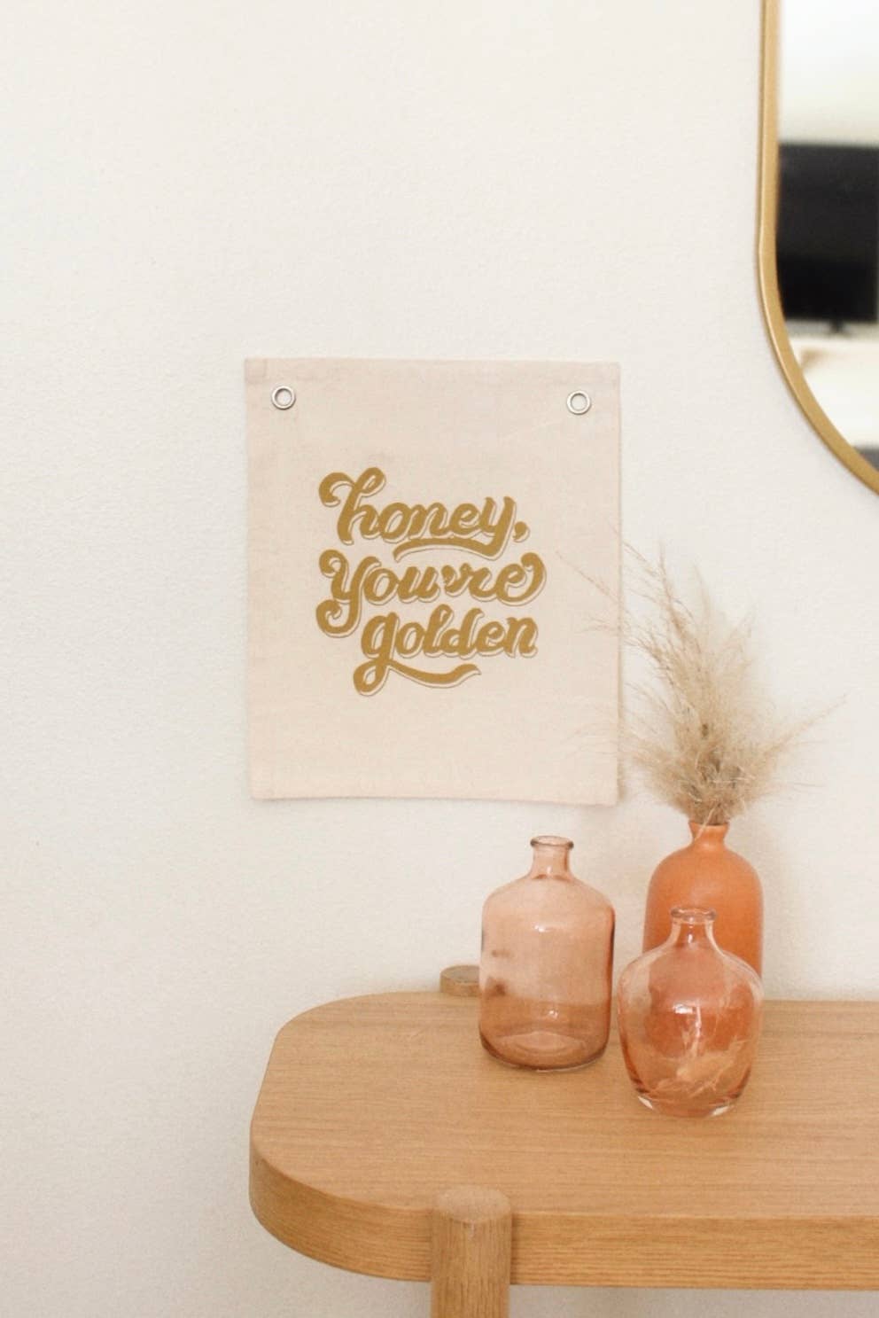 Imani + KIDS by Imani Collective - Honey You're Golden Canvas Banner