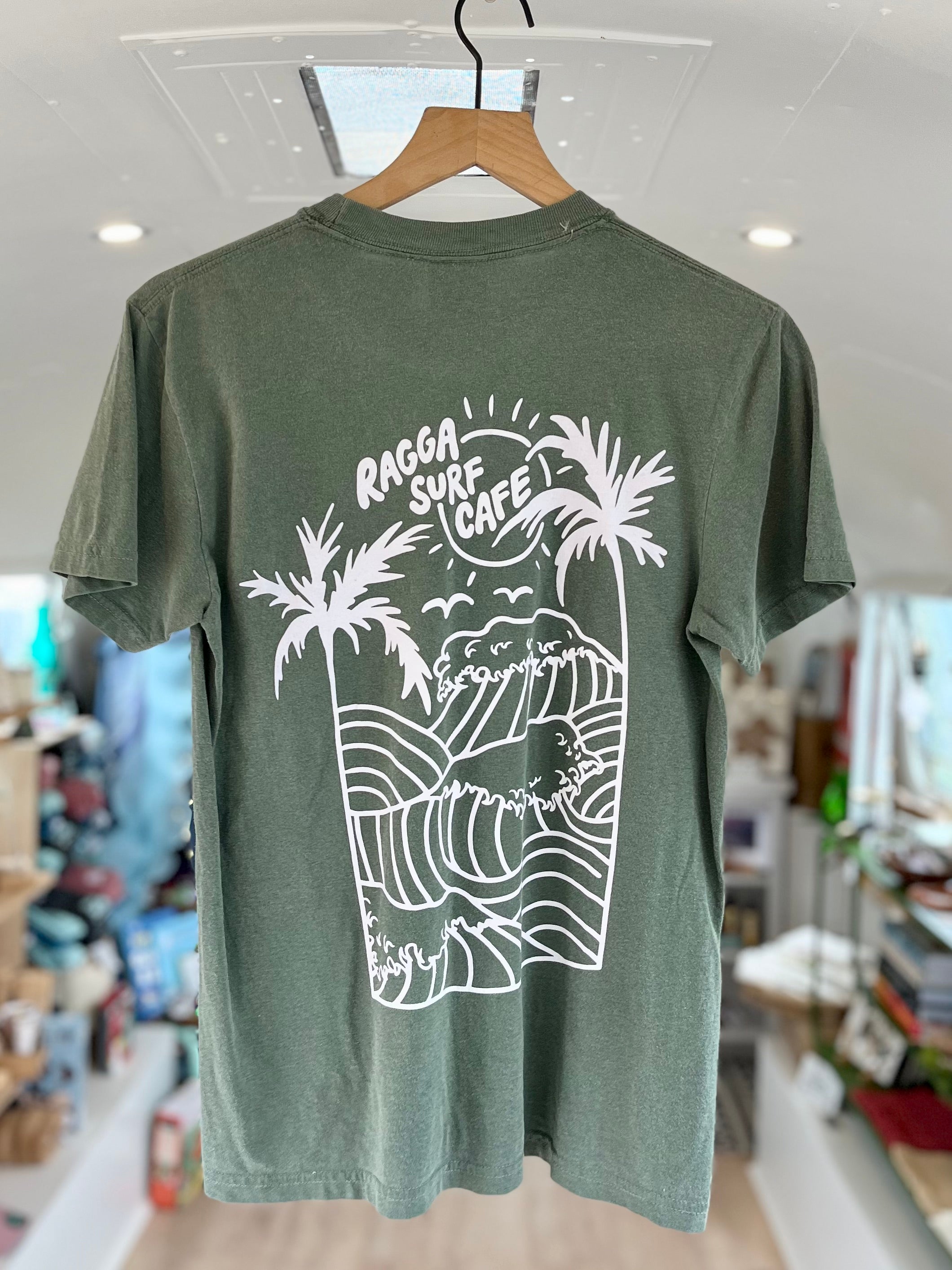 RSC X LIDO Arts - Moss Comfort Colors Tee