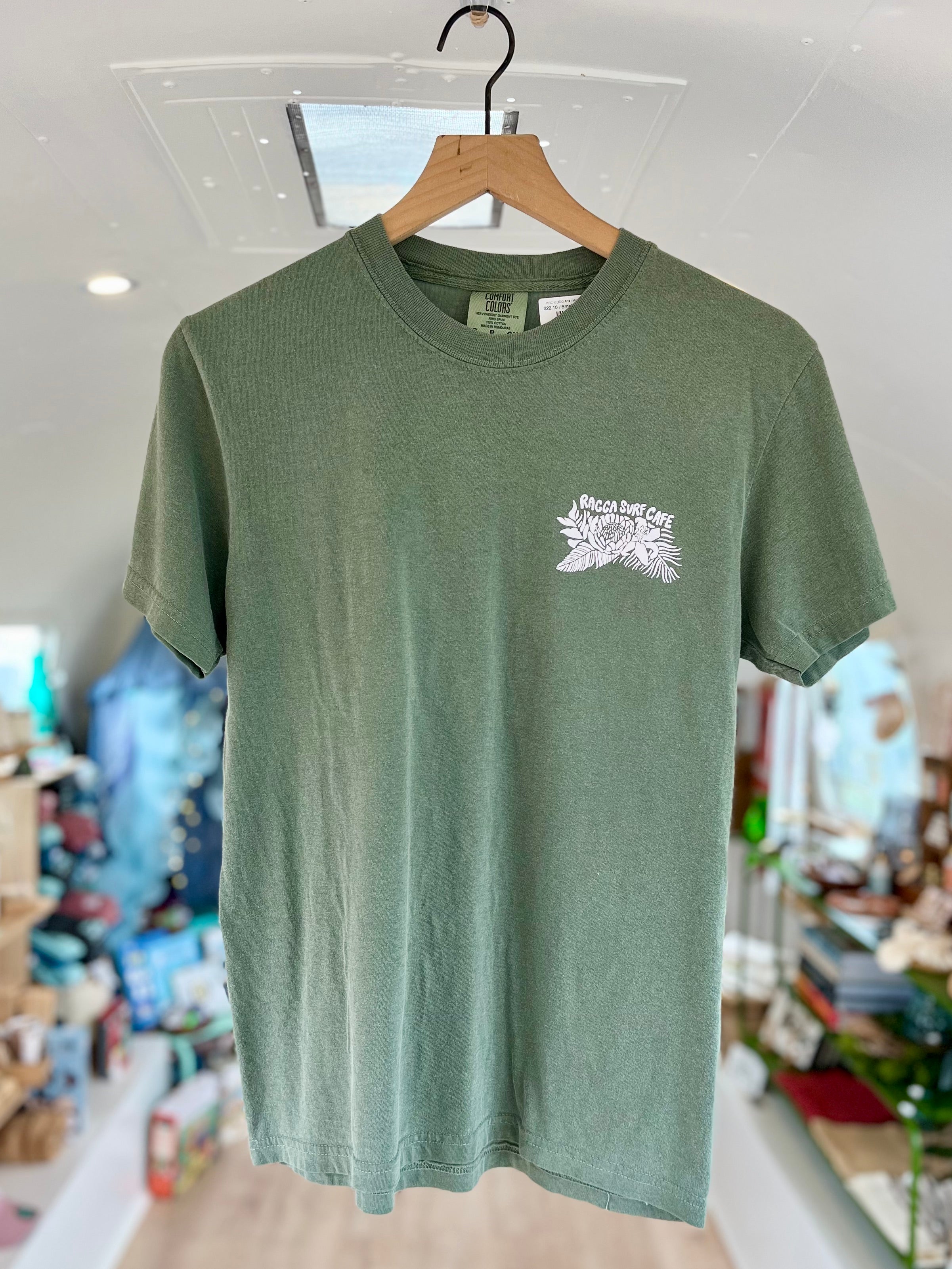 RSC X LIDO Arts - Moss Comfort Colors Tee