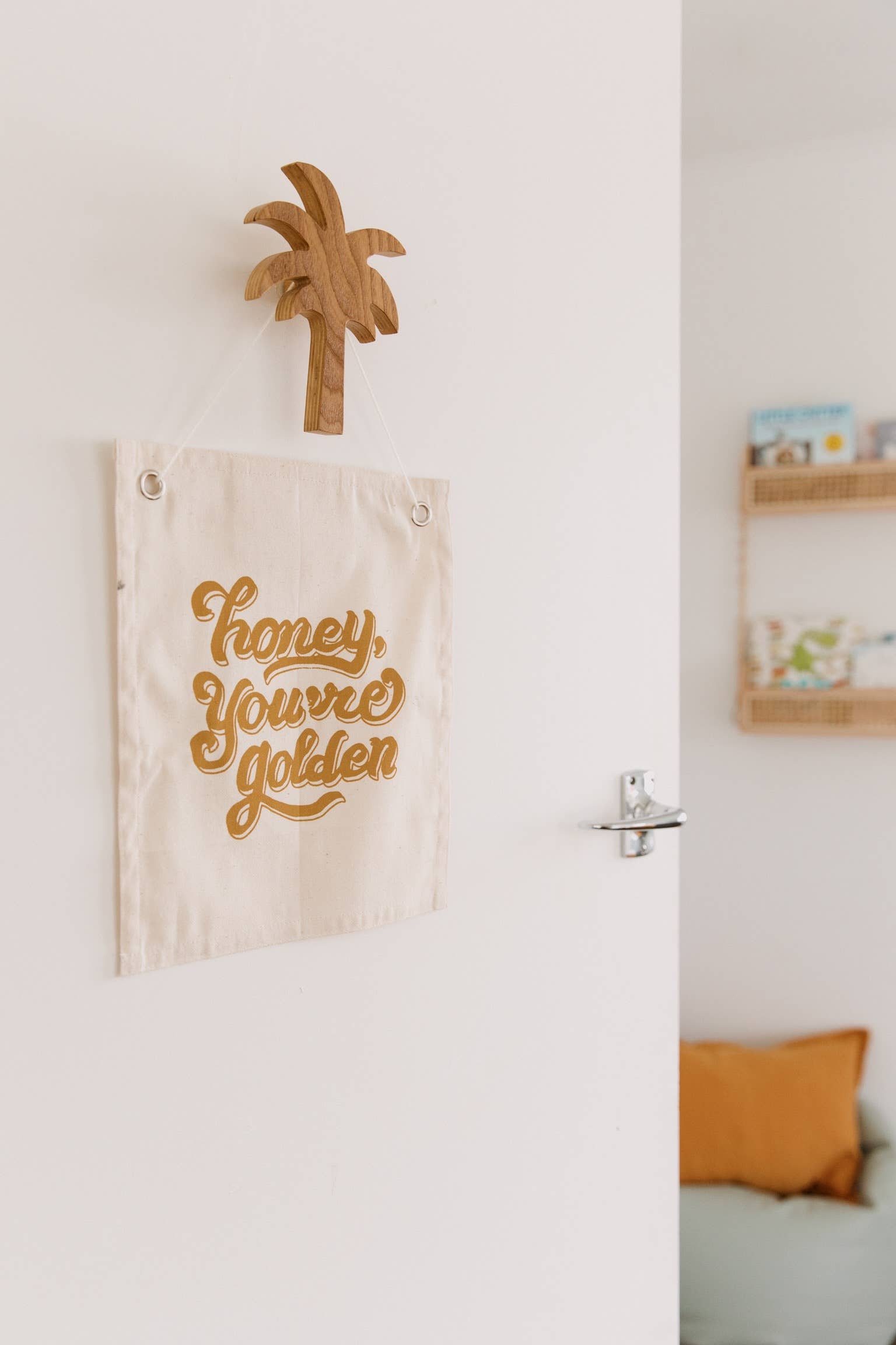 Imani + KIDS by Imani Collective - Honey You're Golden Canvas Banner